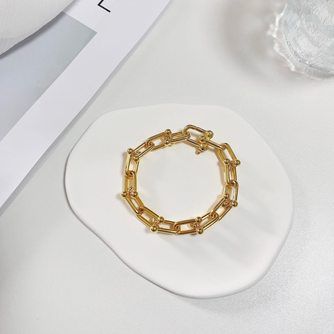 Tiffany Hardwear Gold Bracelet