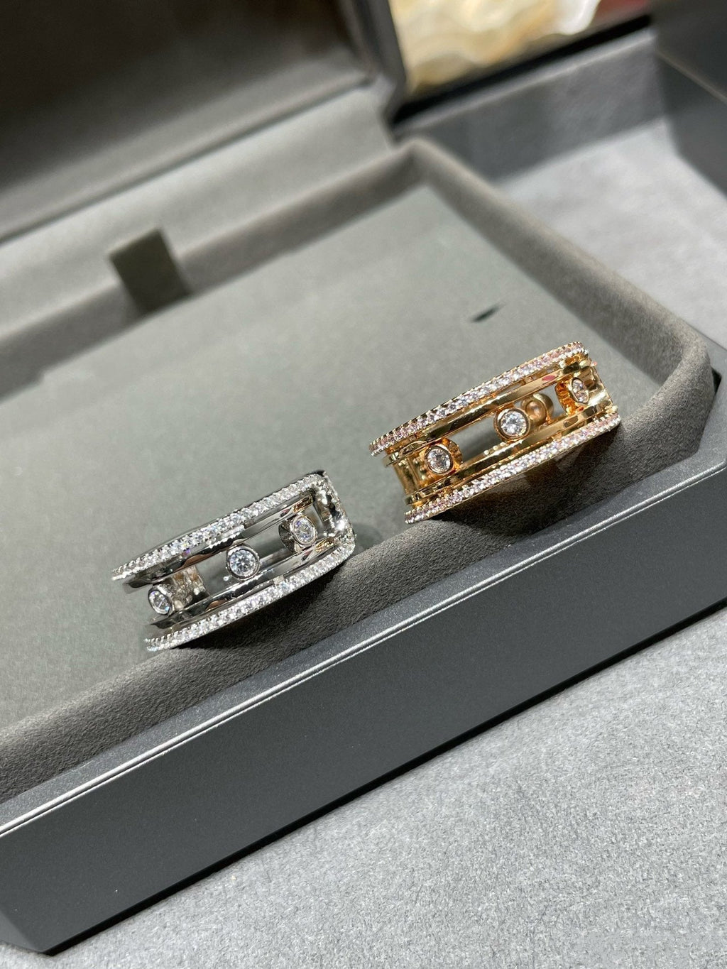 Messika Move 10th Cubic Zirconia Open Ring