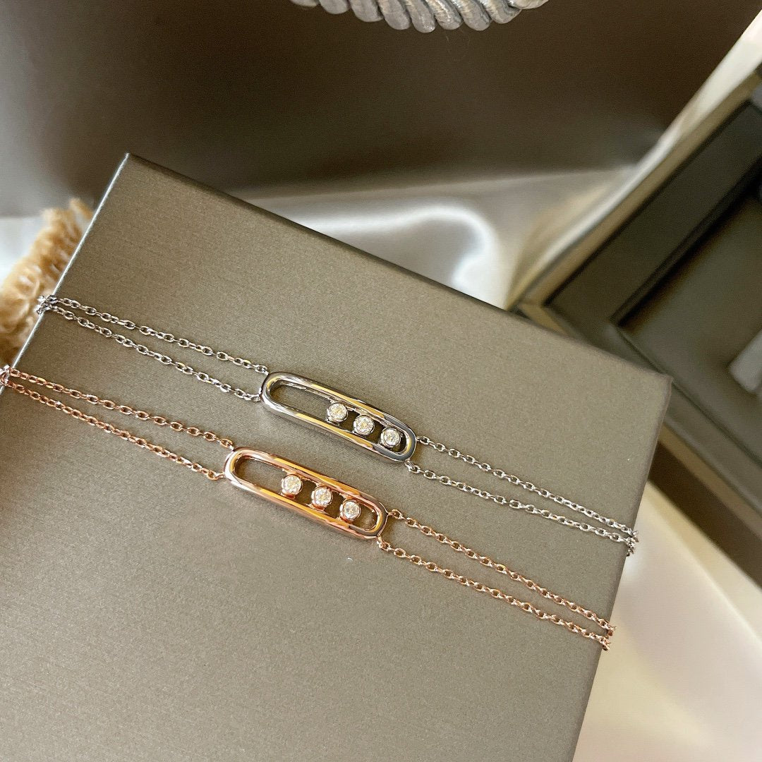 Messika Move Classique 3 Cubic Zirconia Bracelet
