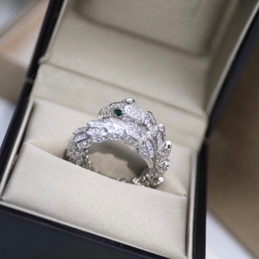 18K BVLGARI Serpenti Tubolari Ring